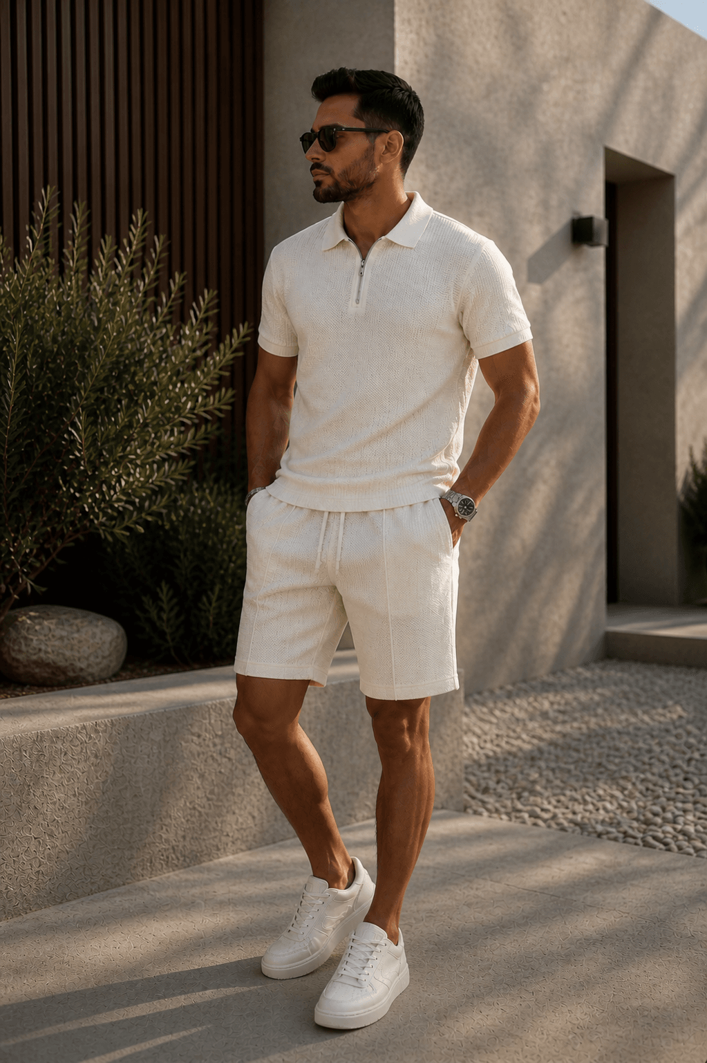 Чоловічий літній комплект Premium Polo LOSPEPES