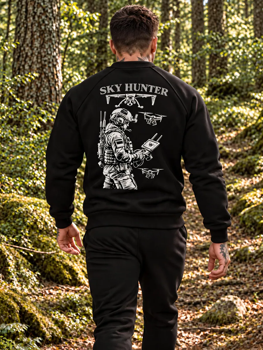 Світшот на флісі «Сталевий дух» LOSPEPES