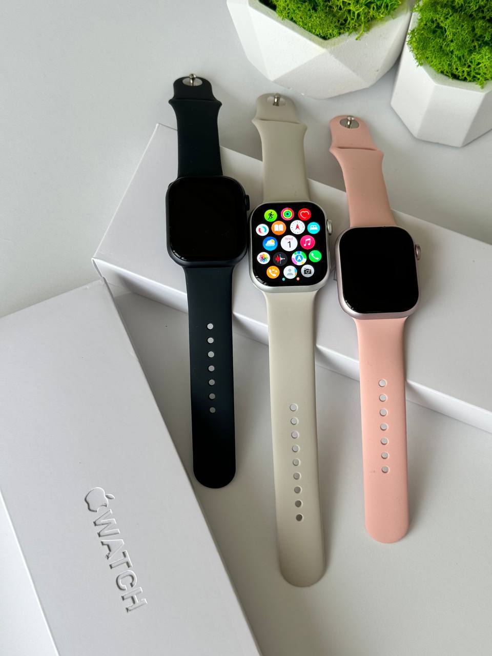 Смарт-годинник Smart Watch Series 9 AMOLED (41 / 45 mm) — Чорний, фото 2